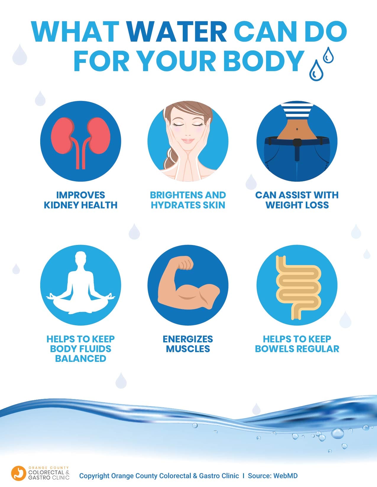 What job does water do in our body
